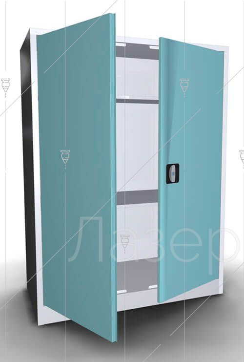 Шкаф архивный металлический ШАМ12, 1230х850х450 мм